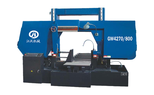 湘乡GW4270/800双柱龙门卧式带锯床
